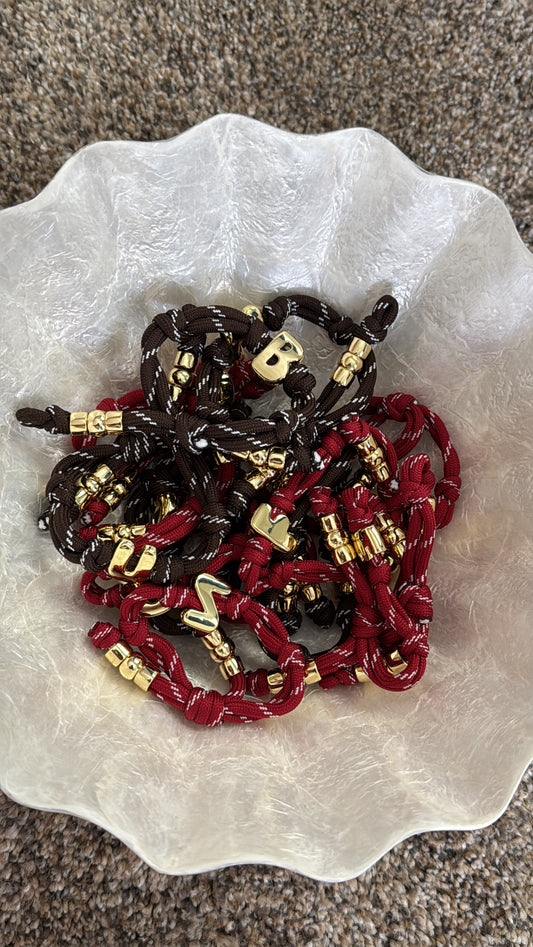 Chunky Letter Bracelet