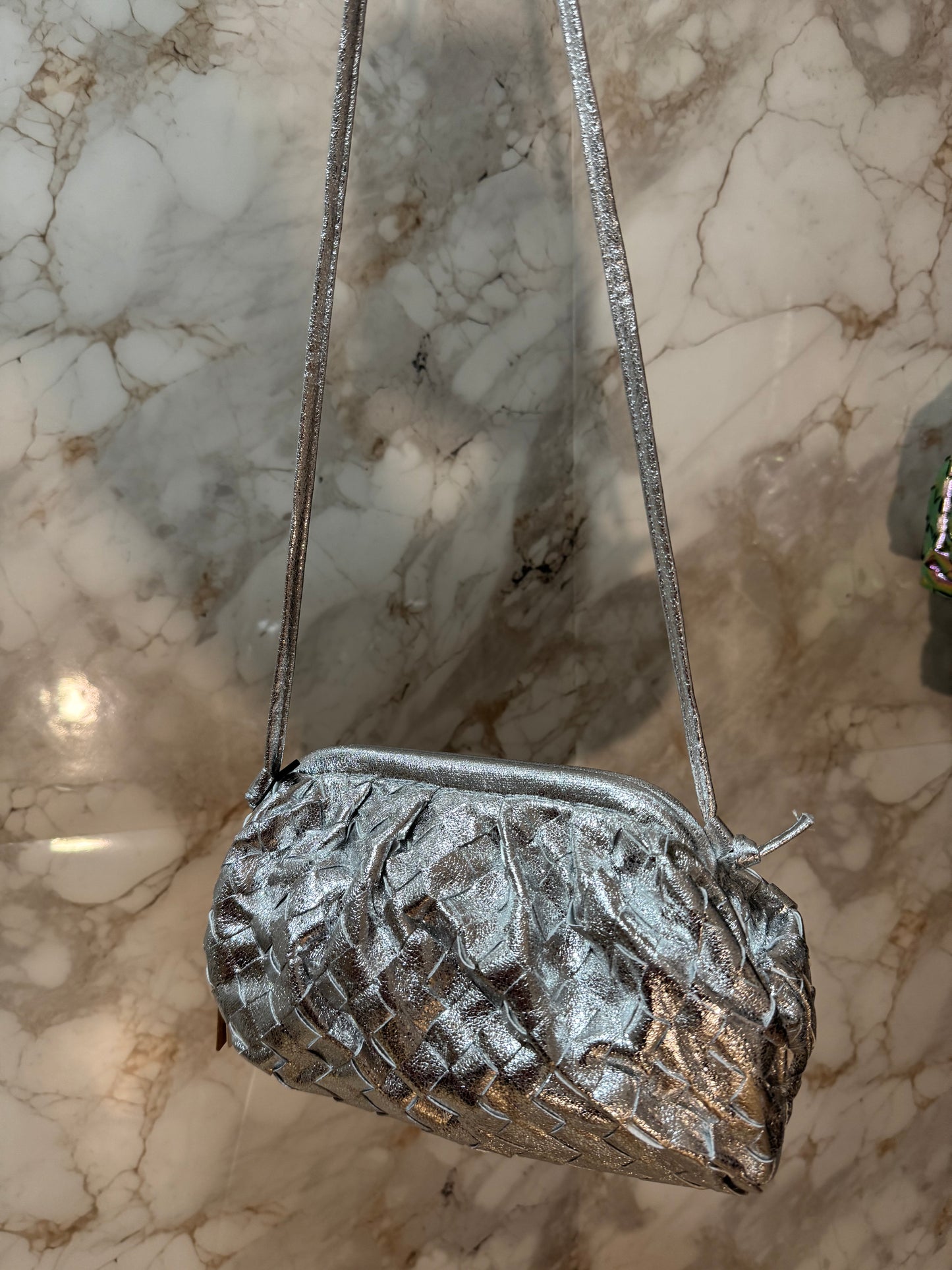 Metallic Crossbody Bag