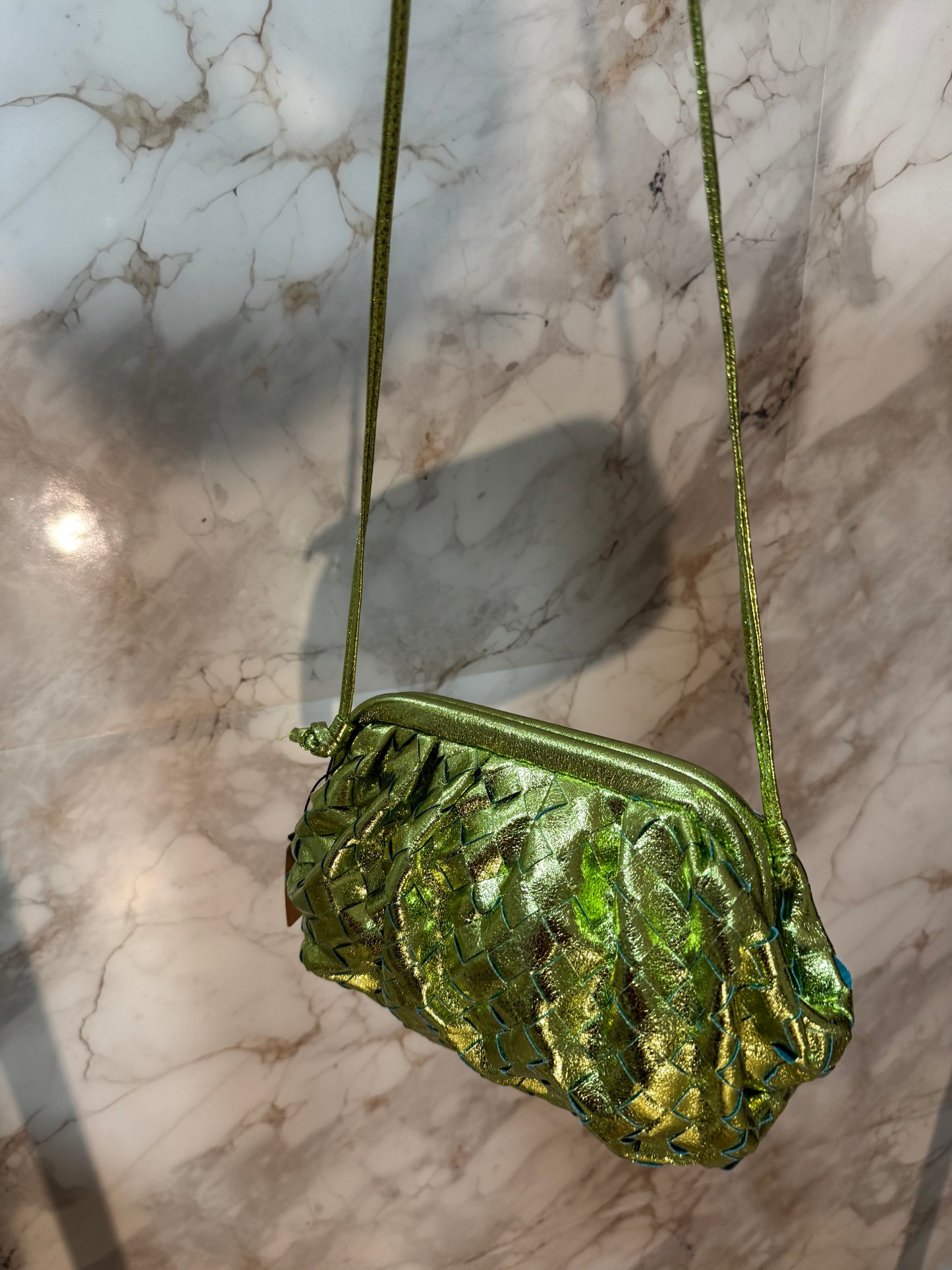 Metallic Crossbody Bag